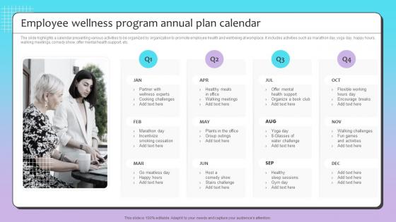 Employee Wellness Program Annual Talent Recruitment Strategy By Using Employee Value Proposition