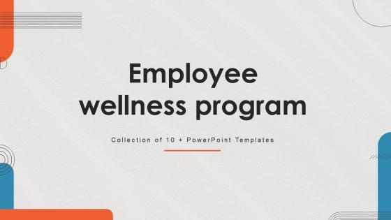 Employee Wellness Program Powerpoint Ppt Template Bundles