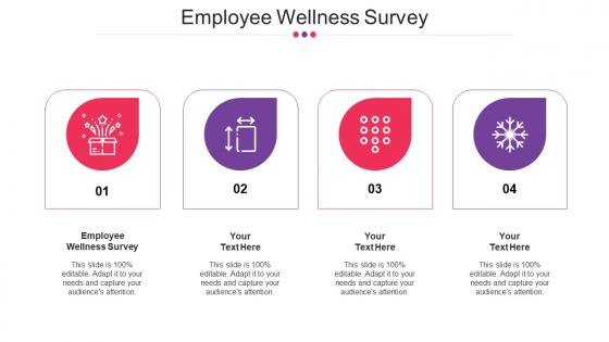 Employee Wellness Survey Ppt Powerpoint Presentation Show Example Introduction Cpb