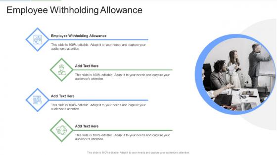 Employee Withholding Allowance In Powerpoint And Google Slides Cpb