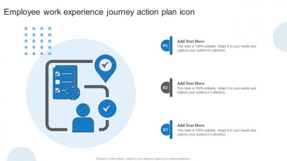 Employee Work Experience Journey Action Plan Icon