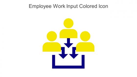 Employee Work Input Colored Icon In Powerpoint Pptx Png And Editable Eps Format