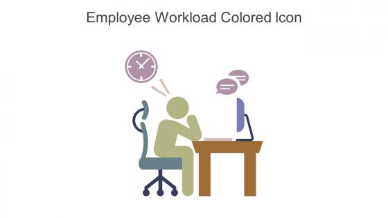 Employee Workload Colored Icon In Powerpoint Pptx Png And Editable Eps Format