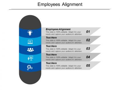 Employees alignment ppt powerpoint presentation gallery clipart cpb