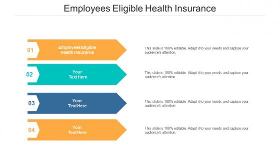 Employees eligible health insurance ppt powerpoint presentation layouts graphics example cpb