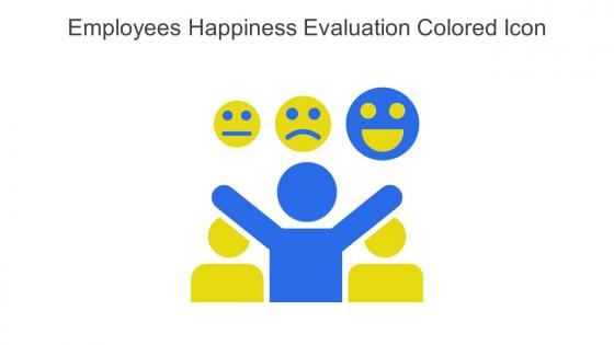 Employees Happiness Evaluation Colored Icon In Powerpoint Pptx Png And Editable Eps Format