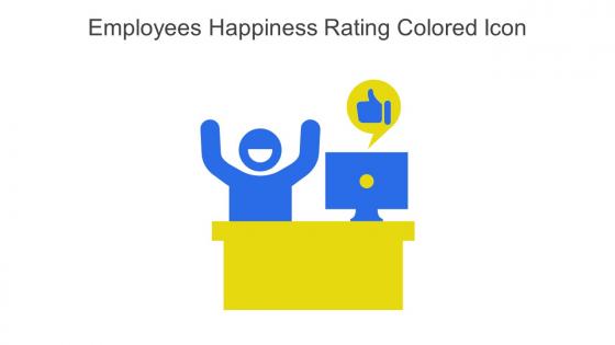 Employees Happiness Rating Colored Icon In Powerpoint Pptx Png And Editable Eps Format