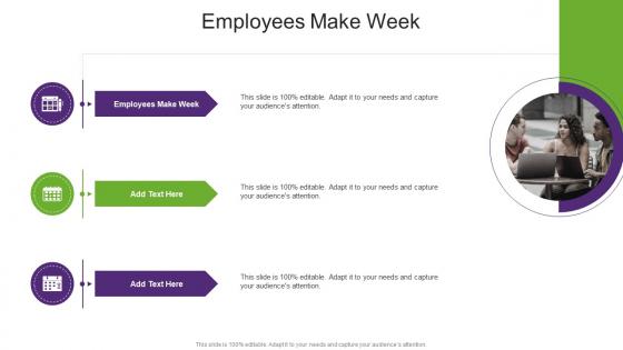 Employees Make Week In Powerpoint And Google Slides Cpb