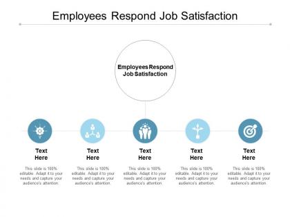 Employees respond job satisfaction ppt powerpoint presentation styles display cpb