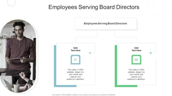 Employees Serving Board Directors In Powerpoint And Google Slides Cpb