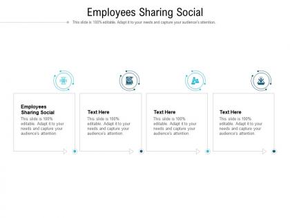 Employees sharing social ppt powerpoint presentation slides model cpb
