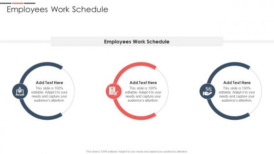 Employees Work Schedule In Powerpoint And Google Slides Cpb