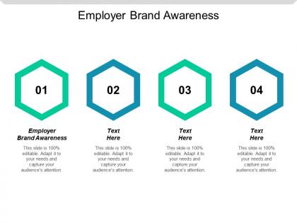 Employer brand awareness ppt powerpoint presentation gallery designs cpb