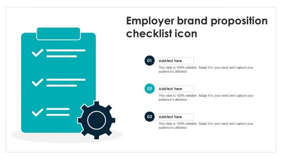 Employer Brand Proposition Checklist Icon