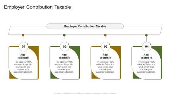 Employer Contribution Taxable In Powerpoint And Google Slides Cpb