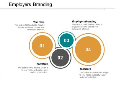Employers branding ppt powerpoint presentation infographics professional cpb