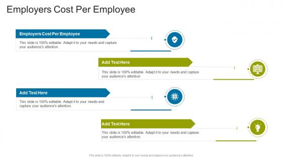 Employers Cost PER Employee In Powerpoint And Google Slides Cpb