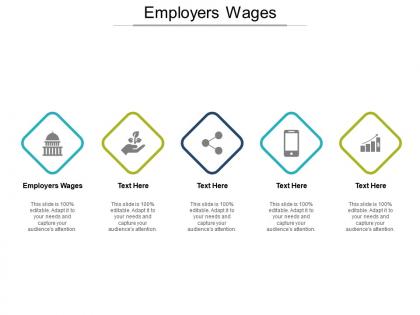 Employers wages ppt powerpoint presentation gallery summary cpb