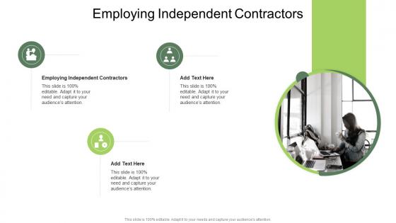Employing Independent Contractors In Powerpoint And Google Slides Cpb