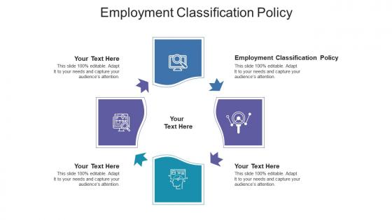 Employment classification policy ppt powerpoint presentation gallery pictures cpb
