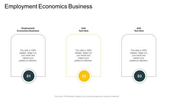 Employment Economics Business In Powerpoint And Google Slides Cpb