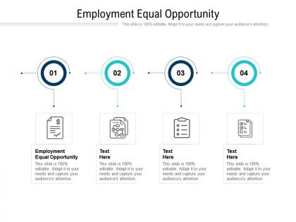 Employment equal opportunity ppt powerpoint presentation outline design templates cpb