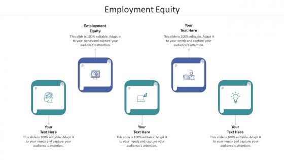 Employment equity ppt powerpoint presentation icon background designs cpb