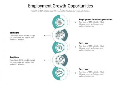 Employment growth opportunities ppt powerpoint presentation professional templates cpb