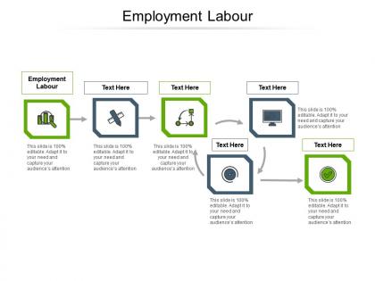 Employment labour ppt powerpoint presentation outline graphic tips cpb