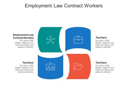 Employment law contract workers ppt powerpoint presentation ideas example cpb