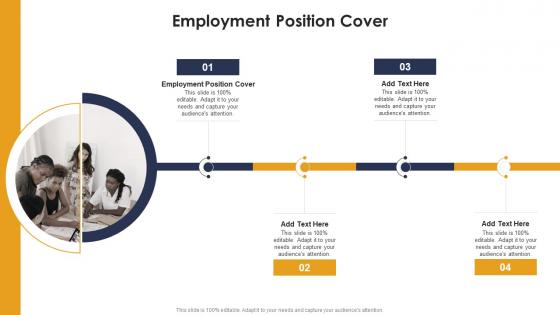 Employment Position Cover In Powerpoint And Google Slides Cpb