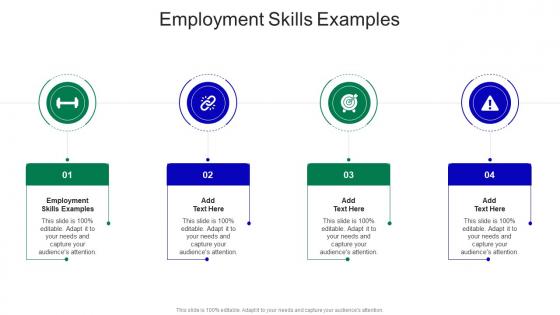 Employment Skills Examples In Powerpoint And Google Slides Cpb