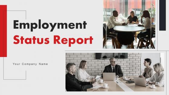 Employment Status Report Powerpoint Ppt Template Bundles