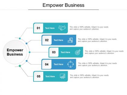 Empower business ppt powerpoint presentation slides layout ideas cpb
