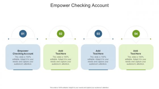 Empower Checking Account In Powerpoint And Google Slides Cpb
