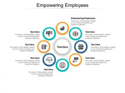 Empowering employees ppt powerpoint presentation icon objects cpb