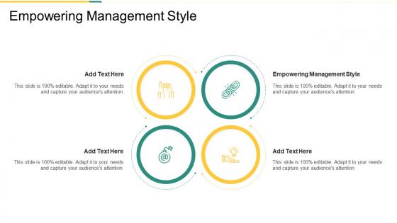 Empowering Management Style In Powerpoint And Google Slides Cpb