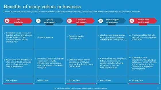Empowering Workers With Cobots IT Benefits Of Using Cobots In Business