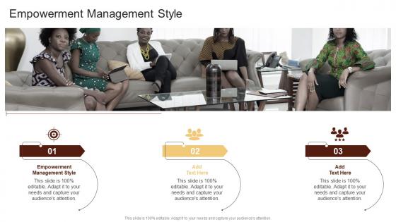 Empowerment Management Style In Powerpoint And Google Slides Cpb