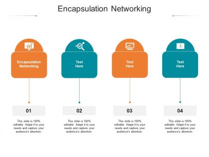 Encapsulation networking ppt powerpoint presentation model gridlines cpb