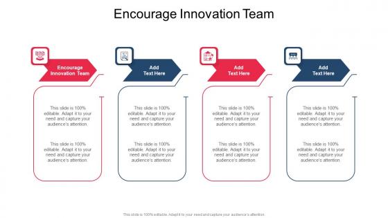 Encourage Innovation Team In Powerpoint And Google Slides Cpb