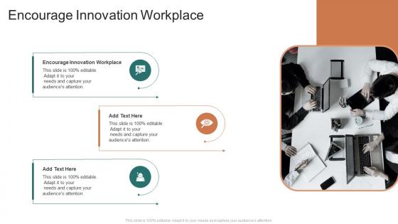 Encourage Innovation Workplace In Powerpoint And Google Slides Cpb