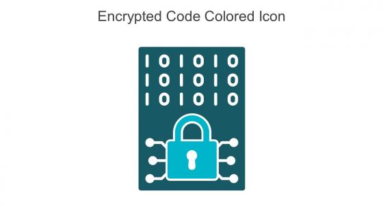 Encrypted Code Colored Icon In Powerpoint Pptx Png And Editable Eps Format