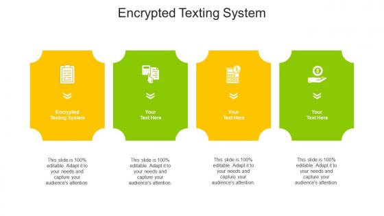Encrypted texting system ppt powerpoint presentation inspiration portrait cpb
