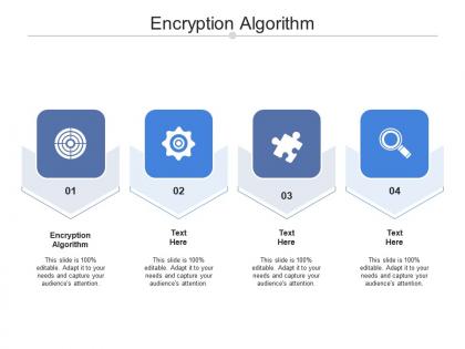 Encryption algorithm ppt powerpoint presentation pictures example file cpb