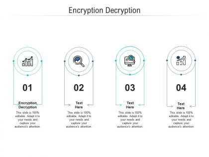 Encryption decryption ppt powerpoint presentation icon graphic images cpb