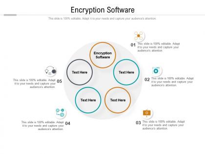 Encryption software ppt powerpoint presentation outline model cpb