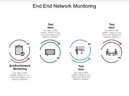 End end network monitoring ppt powerpoint presentation infographic template themes cpb