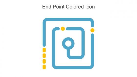 End Point Colored Icon In Powerpoint Pptx Png And Editable Eps Format