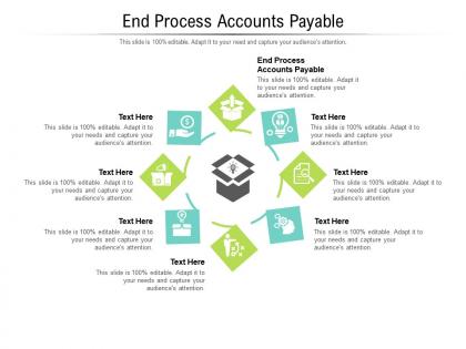 End process accounts payable ppt powerpoint presentation file shapes cpb